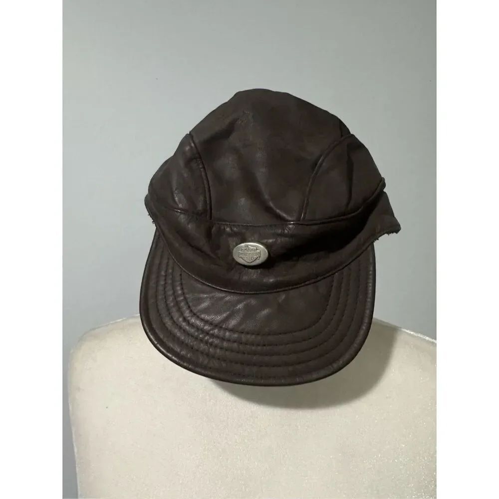 Harley Davidson brown hat